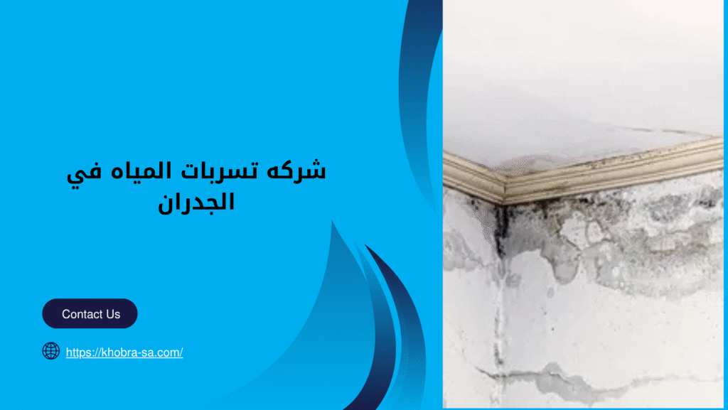 تسربات المياه في الجدران