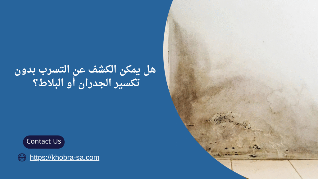 كيفية الكشف عن تسرب المياه